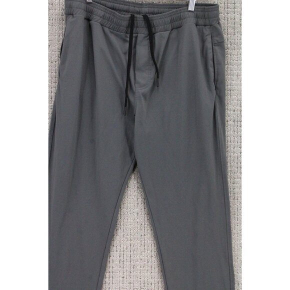 STOIC Softshell Hiking Pants Mens Sz 34x30 Gray Solid Drawstring Gym & Training - Picture 4 of 9